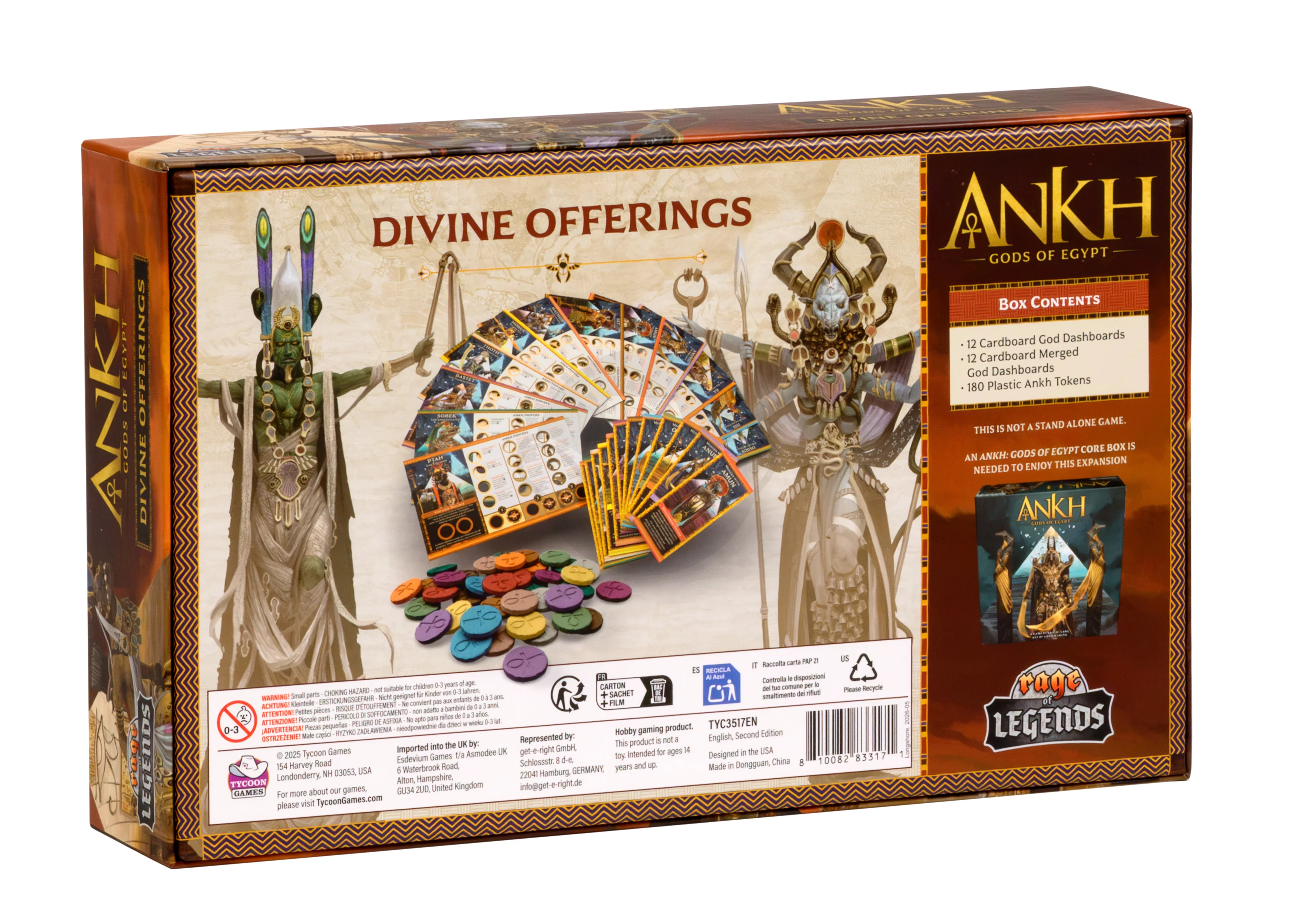 Ankh: Gods of Egypt 2nd Edition - Divine Offerings - Image 5