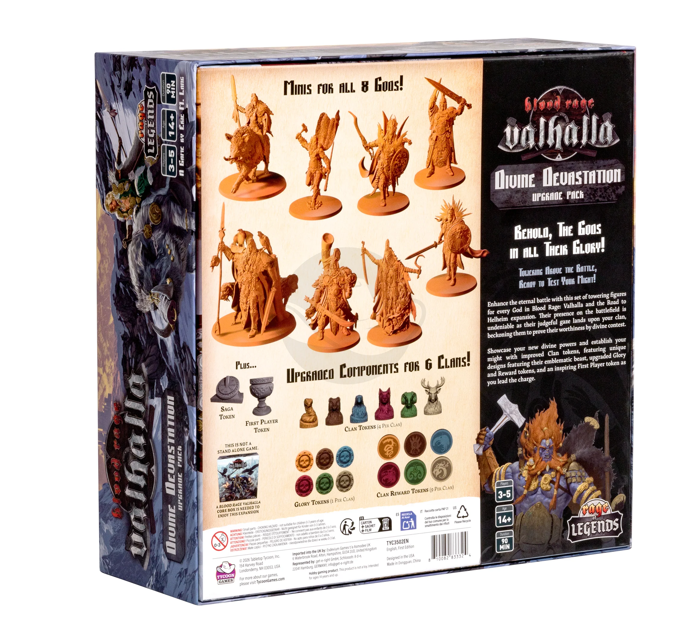 Blood Rage: Valhalla - Divine Devastation Upgrade Kit - Image 3