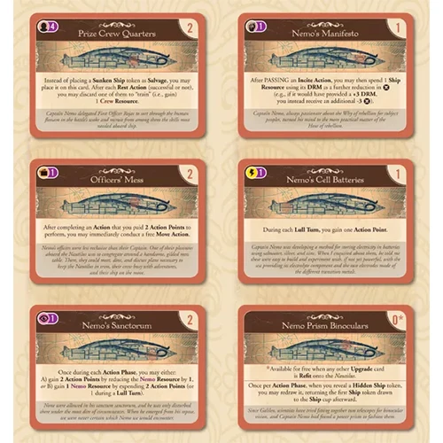 Nemo's War Nautilus Upgrades Expansion Pack 1 - Image 4