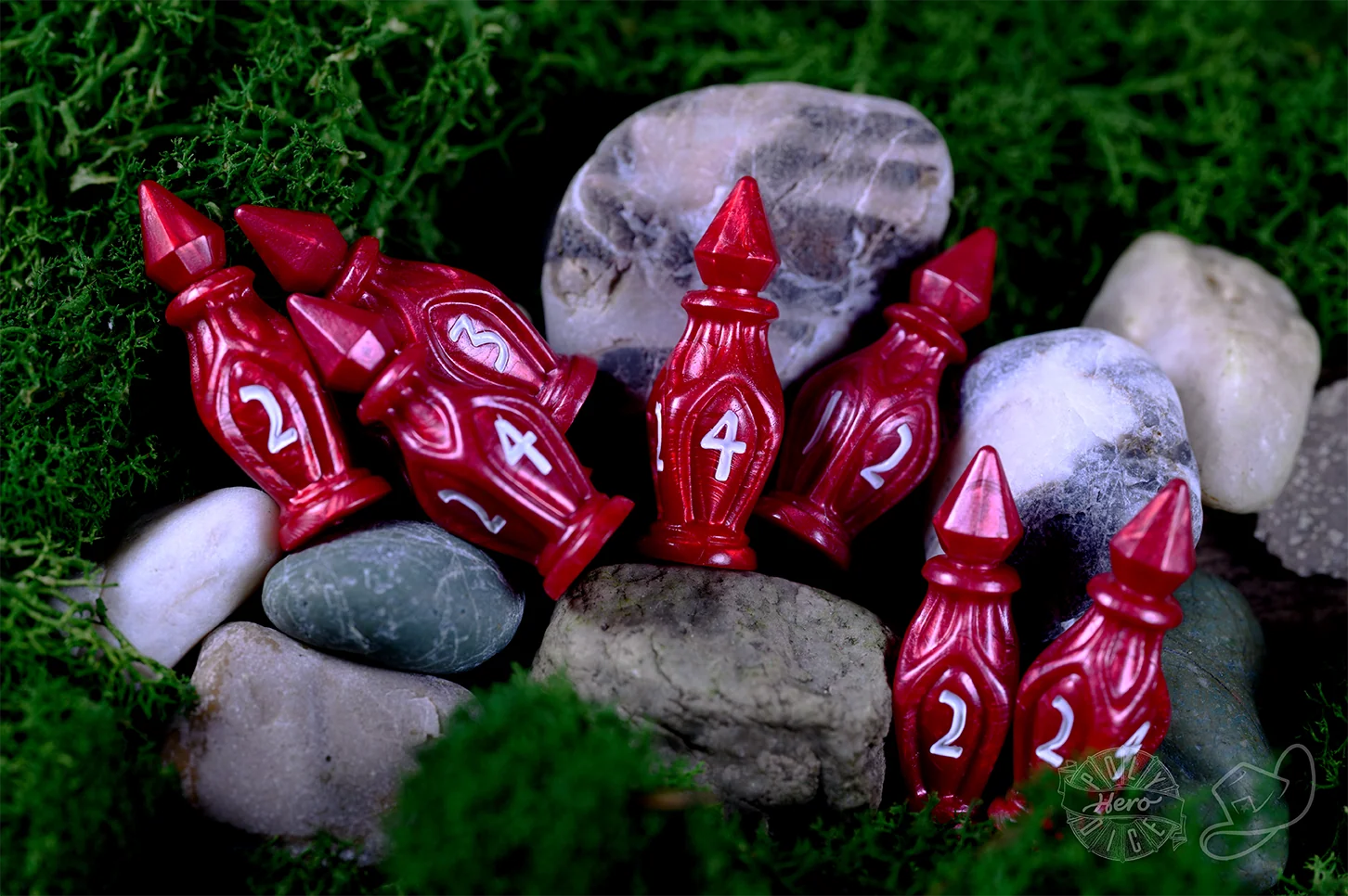 PolyHero Cleric 8d4 Bless Dice in Healing Heart - Image 3