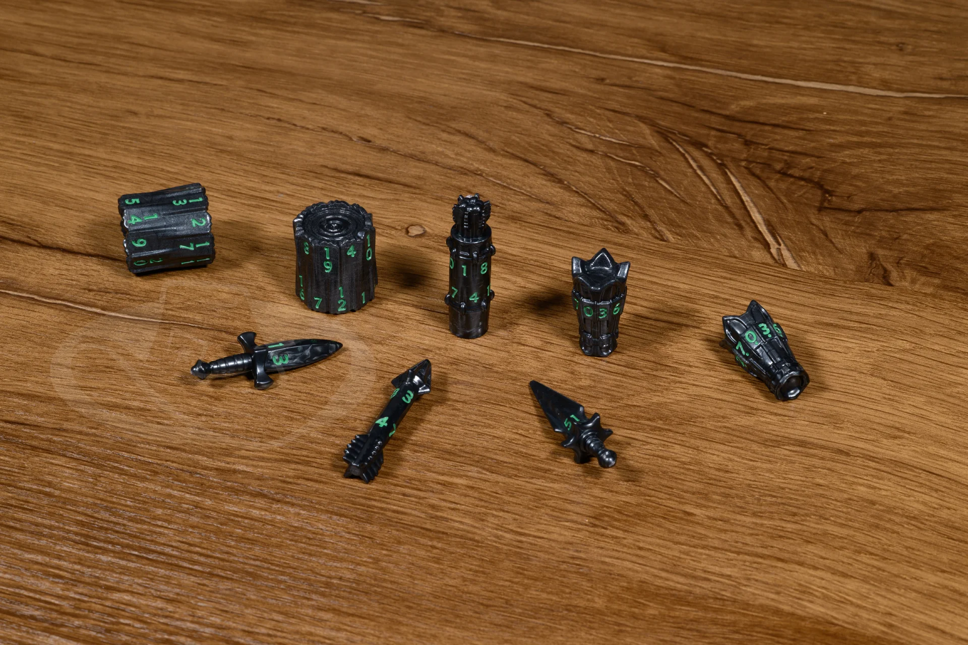 PolyHero Ranger 8 Dice Set - Midnight Veil - Image 10