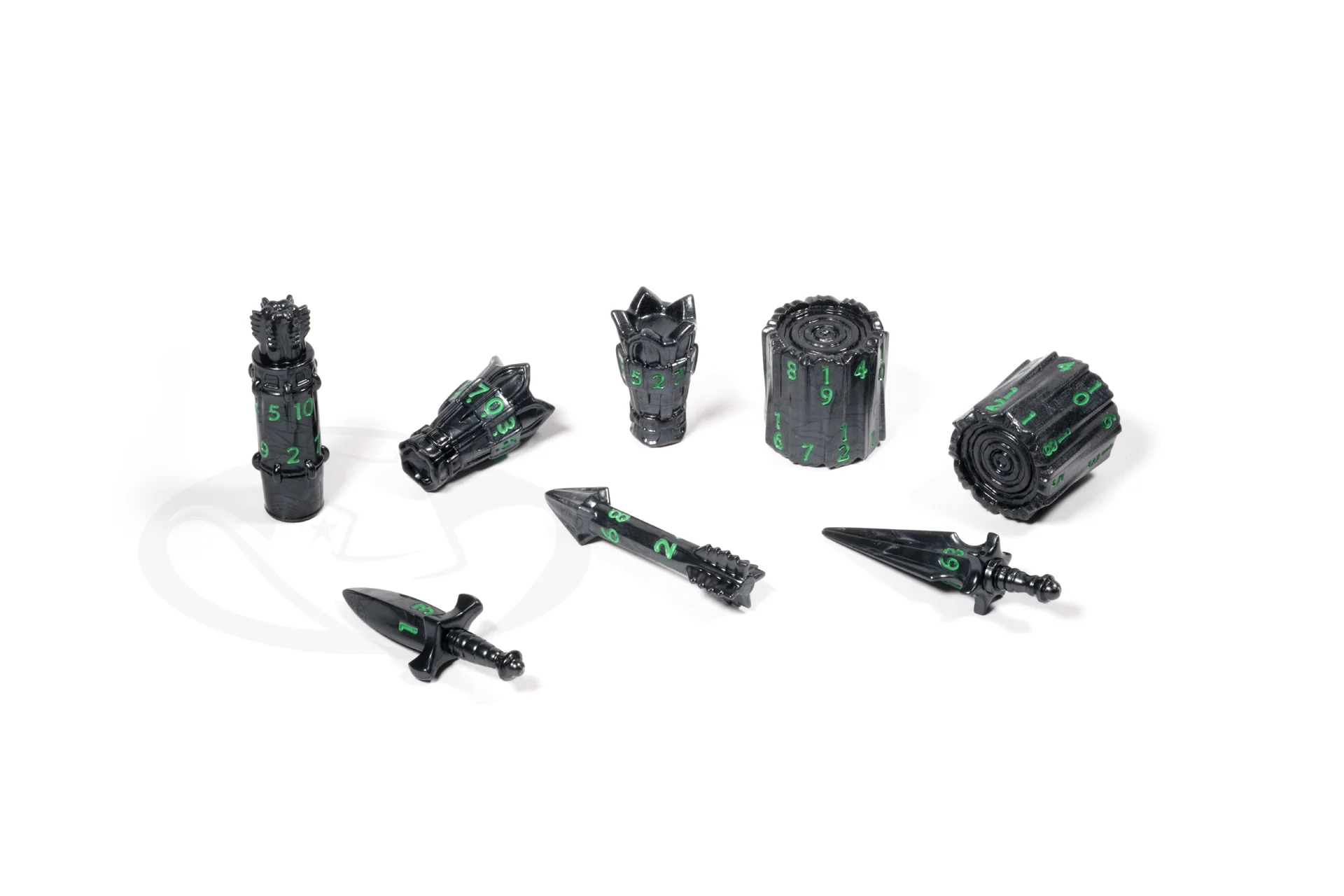 PolyHero Ranger 8 Dice Set - Midnight Veil - Image 7