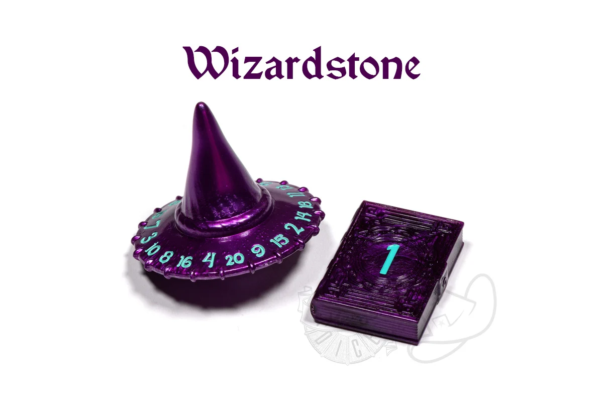 PolyHero Wizard d20 Wizard Hat and d2 Spellbook - Image 5
